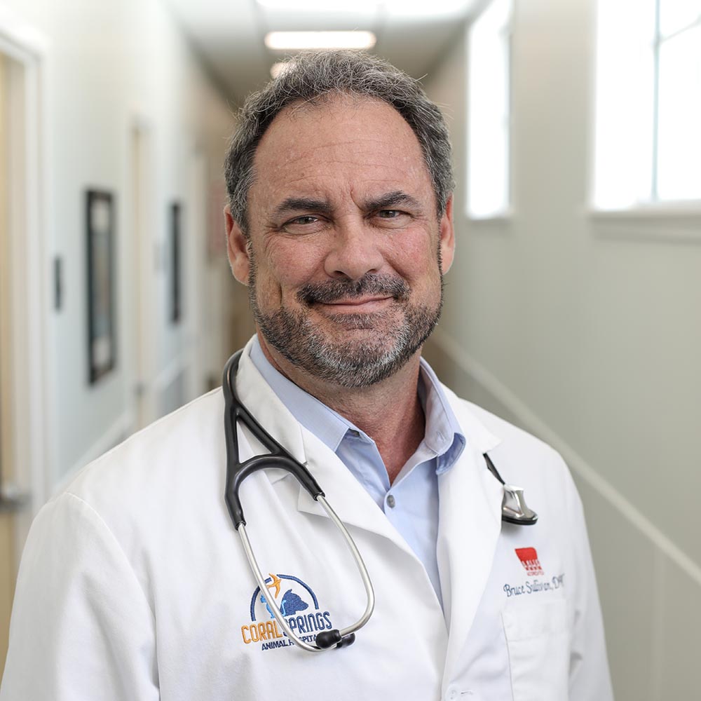 H. Bruce Sullivan, Jr. posing for a photo in the hallway