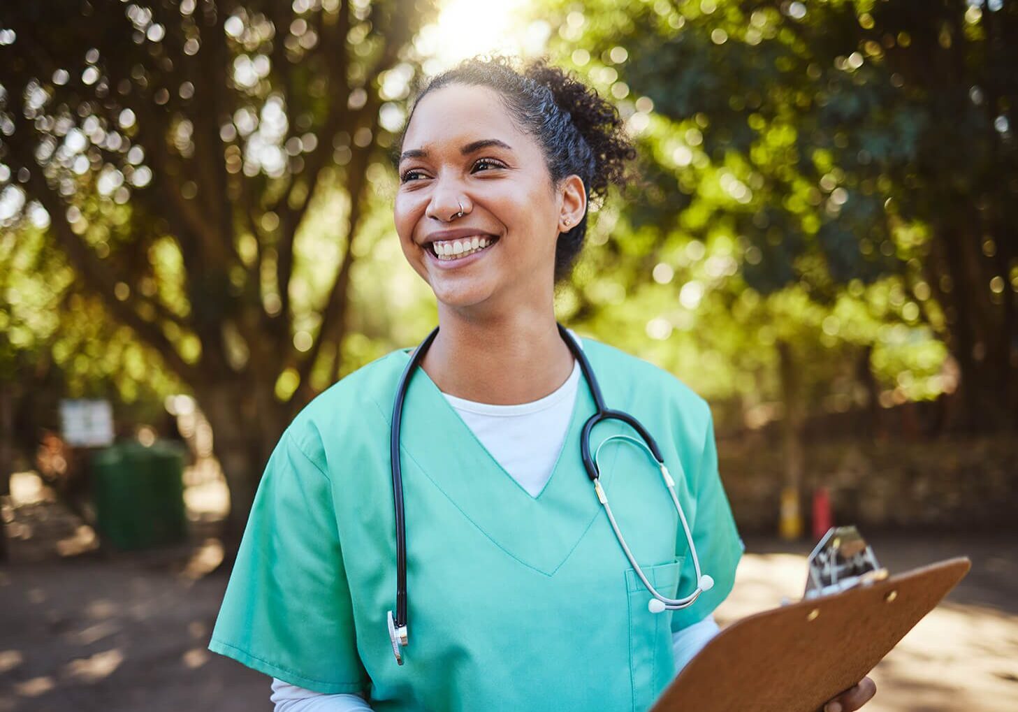 Young Veterinarian Smiling Young Veterinarian Smiling